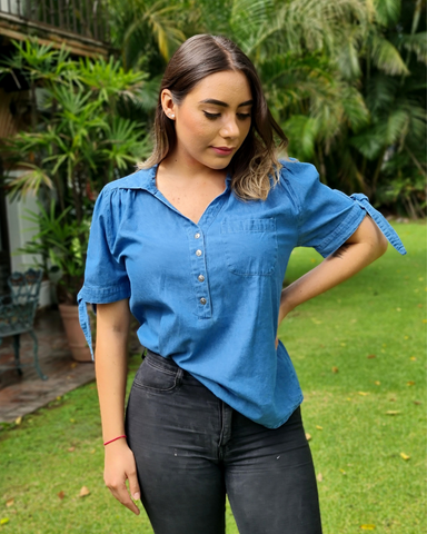 Blusa Denim