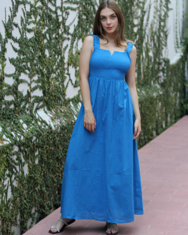 Vestido Maxi Azul